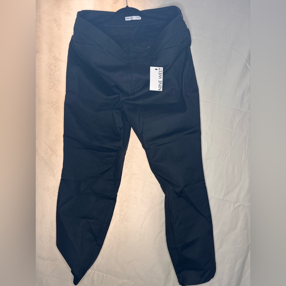 Nine West Black Slim Ankle Pants
